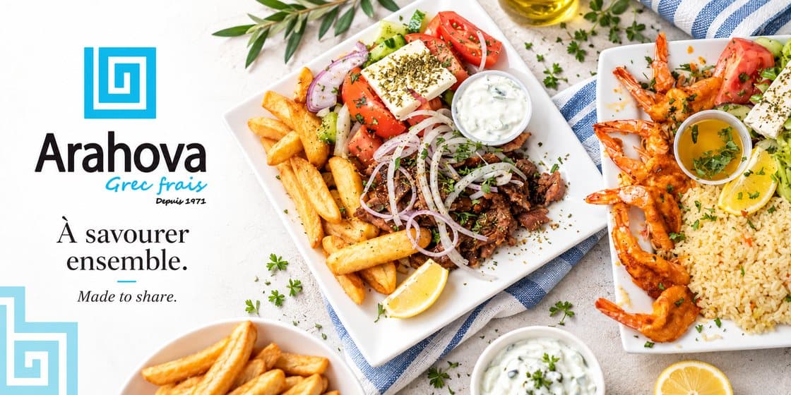 Souvlaki plate, 1/2 price