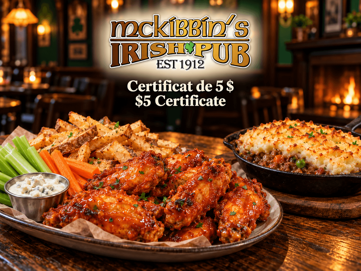 Certificat de 5$